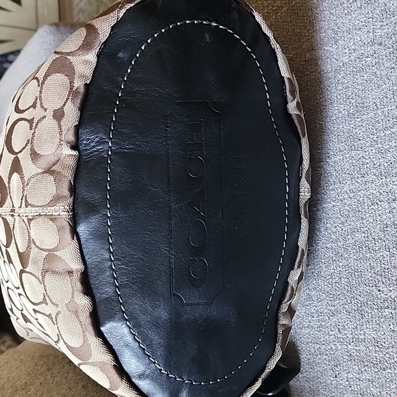 Authentic Y2k Vintage Coach Monogram Duffle Bleeker bag - Picture 6 of 14